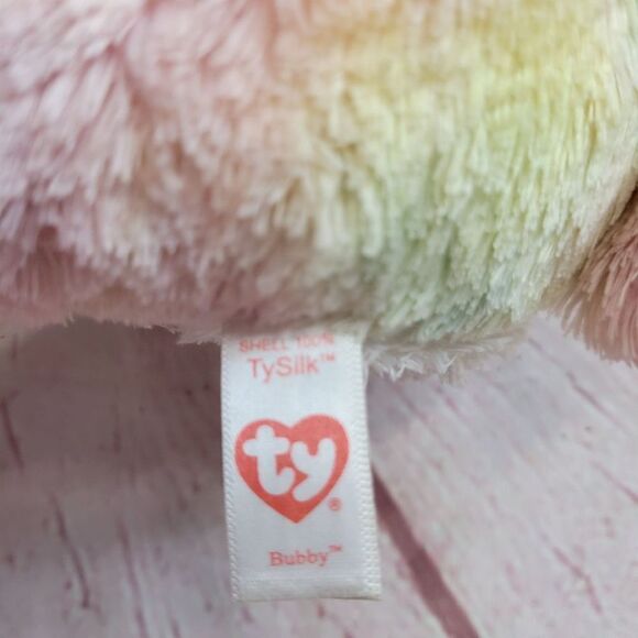 Ty Silk Bubby the bunny 12" - Picture 4 of 5